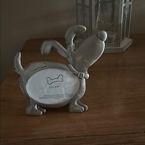 Dog-Shaped Picture Frame